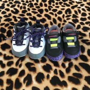 Infant Jordan crib shoe bundle
